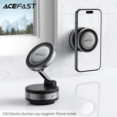 Giá Đỡ Điện Thoại ACEFAST E30 – Hút Chân Không & Nam Châm N52, Xoay 360°