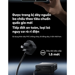 Trạm sạc CUKTECH 30 Ultra 300W GaN Desktop Charger – TA3005U