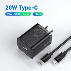 Củ sạc nhanh nhỏ gọn Baseus Super Si Pro Quick Charger 1C 20W (PD/ QC/ PPS/ SCP/ FCP Multi Quick Charge Protocol)