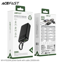 Pin Sạc Dự Phòng ACEFAST M14 – 20.000mAh, PD 22.5W, Kèm Cáp Sạc