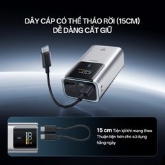 Pin dự phòng Cuktech No.10 Mini Power Bank 10.000mAh 55W PD/PPS/QC/Mi Turbro – PB1055