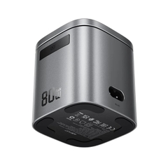 Trạm sạc nhanh để bàn ACEFAST Z9 GaN 80W 6 trong 1 đa năng, tích hợp cáp USB-C, củ sạc adapter chân EU