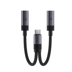 Cáp Chuyển Đổi Âm Thanh & Sạc ACEFAST J14 – Adapter Chia USB-C Vừa Sạc Vừa Nghe Nhạc