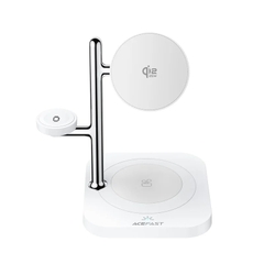Đế sạc không dây 4 trong 1 ACEFAST E39 tích hợp đèn ngủ, trạm sạc điện thoại, đồng hồ và tai nghe, thiết kế để bàn