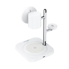 Đế sạc không dây 4 trong 1 ACEFAST E39 tích hợp đèn ngủ, trạm sạc điện thoại, đồng hồ và tai nghe, thiết kế để bàn