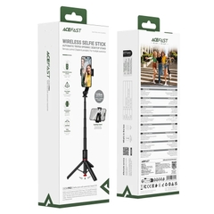 Gậy Selfie kiêm Tripod Tự Mở ACEFAST E42 – Remote Bluetooth, Giá Đỡ Điện Thoại Đa Năng