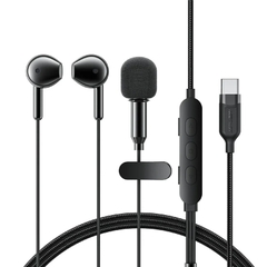 Tai Nghe Có Dây Karaoke ACEFAST L12 USB-C Semi In-Ear – Mic Tích Hợp – Live Stream / Thu Âm / Gaming