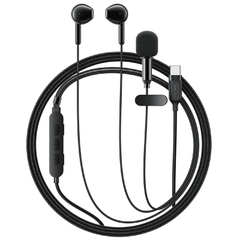 Tai Nghe Có Dây Karaoke ACEFAST L12 USB-C Semi In-Ear – Mic Tích Hợp – Live Stream / Thu Âm / Gaming