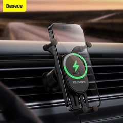 Giá Đỡ Điện Thoại Trên Ô Tô Baseus Stable Gravitational Wireless Charging Car Mount Pro 15W