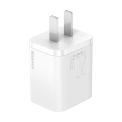 Bộ sạc nhanh 20W USB Type C Baseus Super SI Quick Charger QC3.0 cho iPhone 12 (1C, 20W, Chân dẹt)