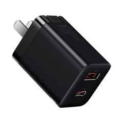 Sạc nhanh nhỏ gọn Baseus Super Si Pro Quick Charger C+U 30W