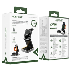 Giá đỡ điện thoại kiêm sạc không dây 3 trong 1 ACEFAST E20