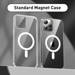 Ốp lưng nhựa cứng siêu mỏng từ tính Baseus Crystal Magnetic Phone Case For iP