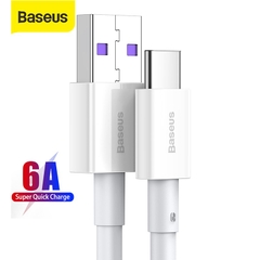 Cáp sạc nhanh Baseus Superior Series Type C 66W (6A/66W, 480Mbps, USB to Type-C, ABS+TPE, Fast Charging Data Cable )