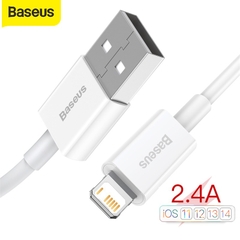 Cáp sạc cho IP Baseus Superior Series Fast Charging Data Cable (2.4A, 480Mbps, Fast charge, ABS/ TPE Cable)