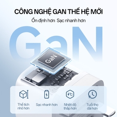 Sạc nhanh Cuktech CP3 Mini GaN 40W – AC301