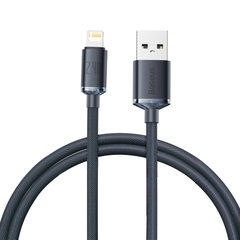 Cáp sạc nhanh, truyền dữ liệu tốc độ cao siêu bền Baseus Crystal Shine Series Fast Charging Data Cable 2.4A ( For IP )