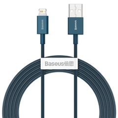 Cáp sạc cho IP Baseus Superior Series Fast Charging Data Cable (2.4A, 480Mbps, Fast charge, ABS/ TPE Cable)