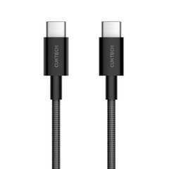 Cáp sạc C to C 60W CukTech CTC315P sạc nhanh, bền bỉ và an toàn vượt trội