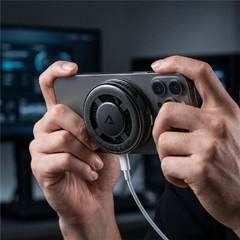 Bộ Tản Nhiệt Kiêm Sạc Không Dây Từ Tính ACEFAST E47 Qi2 25W, Quạt Làm Mát Gaming, Sạc Nhanh MagSafe