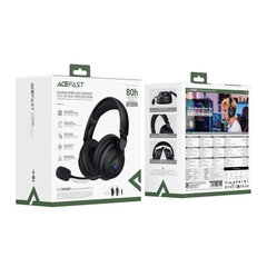 Tai Nghe Gaming Không Dây ACEFAST H15 RGB Kết Nối 2.4G + Bluetooth, Tích Hợp Micro, Độ Trễ Thấp Cho Chơi Game