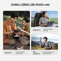 Pin dự phòng Cuktech 15 Air Power Bank 15.000mAh – PB150S