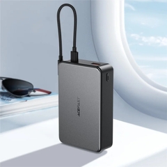 Pin Sạc Dự Phòng ACEFAST M29 20000mAh Sạc Nhanh 22.5W 2 Cổng Type-C + USB-A Kèm Cáp Sạc Chính Hãng