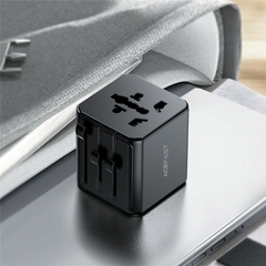 Bộ Chuyển Đổi Ổ Cắm Du Lịch Toàn Cầu ACEFAST Z11 2500W – Adapter Du Lịch Đa Năng Tiện Lợi