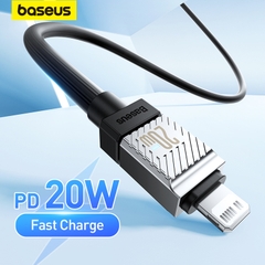 Cáp Sạc Nhanh Baseus CoolPlay Series Type C to Lightning PD 20W Fast Charging Cable Dùng Cho iPhone/ iPad