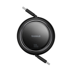 Cáp Sạc Nhanh C to C Rút Gọn Baseus Free2Draw Mini Retractable 100W