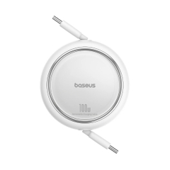 Cáp Sạc Nhanh C to C Rút Gọn Baseus Free2Draw Mini Retractable 100W