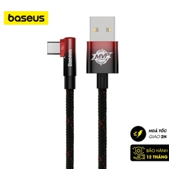 Cáp Sạc Nhanh 90 Độ Baseus MVP 2 Elbow-shaped Fast Charging Data Cable USB to Type-C 100W