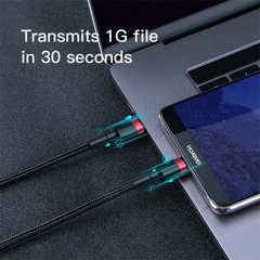 Cáp sạc nhanh & truyền data tốc độ cao Baseus Cafule C to C PD cho Smartphone/ Tablet / Macbook/ Laptop Type C