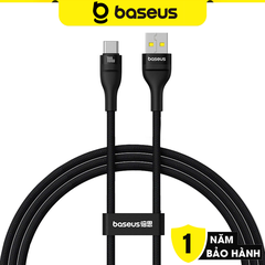 Cáp Sạc Nhanh Baseus 100w USB C cho IP 15/15 Plus/15 Pro/15 Pro Max tương thích Huawei, Samsung, OnePlus, Honor