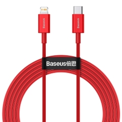 Cáp sạc nhanh siêu bền C to IP Baseus Superior Series PD 20W (Type C to IP PD 20W/18W Fast charge & 480Mbps Data)