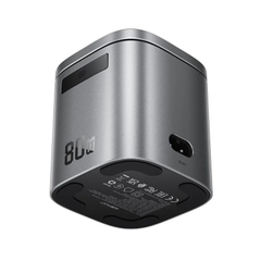 Trạm sạc nhanh để bàn ACEFAST Z9 GaN 80W 6 trong 1 đa năng, tích hợp cáp USB-C, củ sạc adapter chân EU