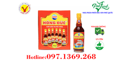 NƯỚC MẮM HỒNG ĐỨC 43 ĐỘ (500ml) - 6 CHAI  - PALfood