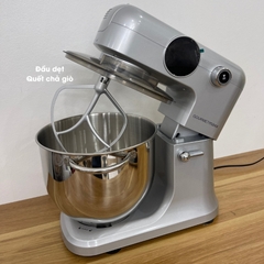 Máy trộn bột đánh kem Gourmetmaxx GMSM-8LPRO (8L 1000W động cơ DC)