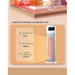 Quạt sưởi, máy sưởi, máy sấy quần áo Haier Hn2011