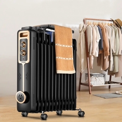 Quạt sưởi, máy sưởi, máy sấy quần áo, máy sưởi dầu Haier 13 Thanh HY2235-13B