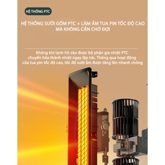 Quạt sưởi, máy sưởi, máy sấy quần áo Haier Hn2011