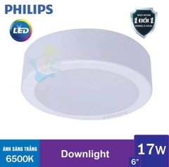 Đèn ốp trần LED Downlight Philips 17W