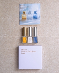Set Nước Hoa MFK - Maison Francis Kurkdjian Cologne Forte Travel Aqua Universalis Vitae & Celestia 3x5ml