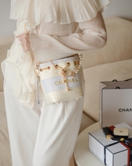 Túi Custom - Bucket CHANEL (Tặng Hộp Chanel RB) 17x16x12cm