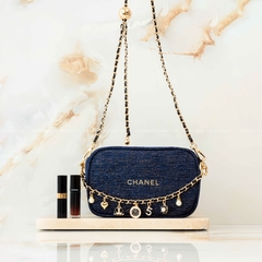 Túi Gift CHANEL Tweed Bản Giới Hạn  (Custom dây đeo & dây charm)