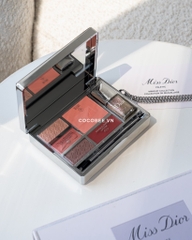 Clutch MISS DIOR Pallete TẶNG Túi giấy hãng: Gồm Phấn mắt, Má hồng, Son và Sơn Móng (Limited Edition)