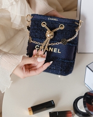 Túi Custom - Bucket CHANEL (Tặng Hộp Chanel RB) 17x16x12cm