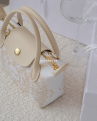 Túi Custom DIOR Kèm Hộp, Túi Hãng (Custom Túi Vải Chính hãng Holiday)