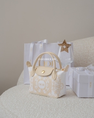 Túi Custom DIOR Kèm Hộp, Túi Hãng (Custom Túi Vải Chính hãng Holiday)