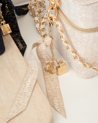 Túi Gift CHANEL Tweed Bản Giới Hạn  (Custom dây đeo & dây charm)
